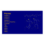 Star Dance Business Card Template