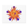 Star Design Postcard