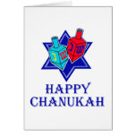 Star & Dreidel Greeting Card