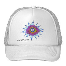 Star-Flower-Design Baseballmützen