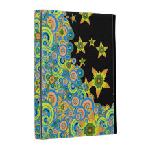 Star Flower Vector Caseable iPad Folio iPad Folio Cases