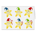 Star Happy Holidays Cards