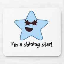 star, i'm a shining star! mouse pad