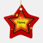 Star Kid Christmas Ornament