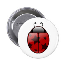 Star Ladybug, Ladybug with Stars Button