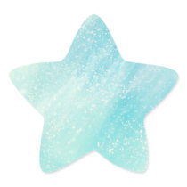Star Light Blue Sticker