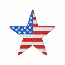 STAR OF AMERICAN FLAG LADIES' SHIRT
