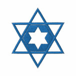 STAR OF DAVID 3 EMBROIDERED TRACK JACKET
