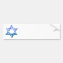 Star of David Bumper Stickers