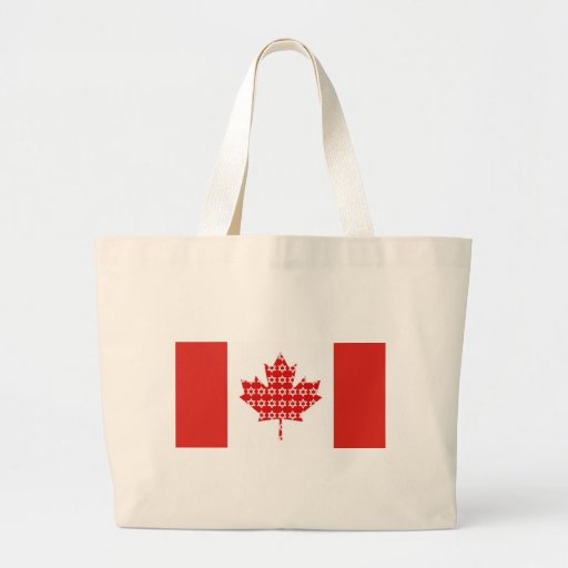Star of David Maple Leaf Canadian Flag Ts, Gifts Bag