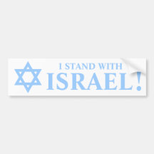 Star of David Pro Israel Bumper Stickers