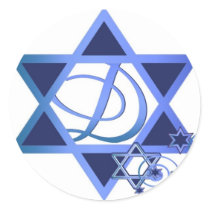 Star of David Sticker