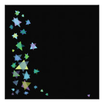 Star of David Wedding Invitation Bar Bat Mitzvah