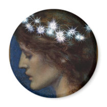 Star of Heaven by- Edward Robert Hughes Magnet