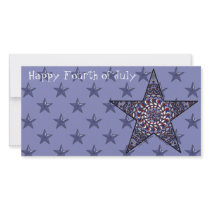 Star of Independence Photo Card