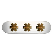 Star Of Life(Browns) Skate Decks
