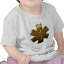 Star Of Life(Browns) T Shirts