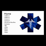 Star of Life Business Card business cards