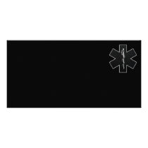 Star Of Life(BW) Photo Cards