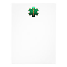 Star Of Life(Emerald) Personalized Announcement