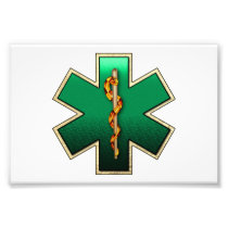 Star Of Life(Emerald) Photo Print