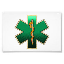 Star Of Life(Emerald) Photo Print