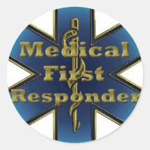 Star of Life - Medical First Responder Sticker