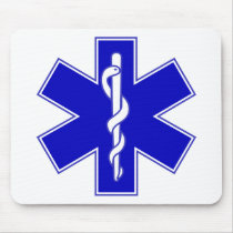 Star of Life Mouse Pad