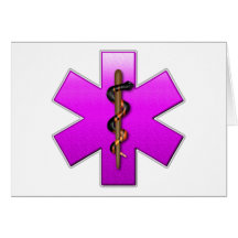 Star Of Life(pink) Card