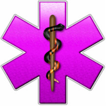 Star Of Life(pink) Photo Cut Outs