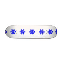 Star of life skateboard - Customized