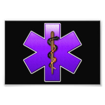 Star Of Life(Violet) Photo Art