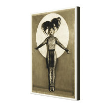 Star Of The Silver Screen Stretched Canvas Prints
