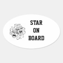 Star On Board Sticker