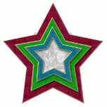 Star Ornament Template Large photo sculptures