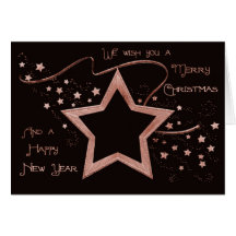 Star Patch (solid) Greeting Cards