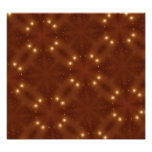 Star Pattern Red Photographic Print