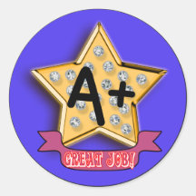 star pupil 1 round stickers