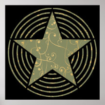 Star Rings Print