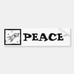Star Rocketship - nd Bumper Stickers