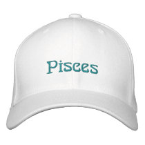 STAR SIGNS - PISCES EMBROIDERED HATS