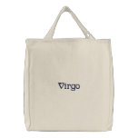 STAR SIGNS - VIRGO embroidered bags