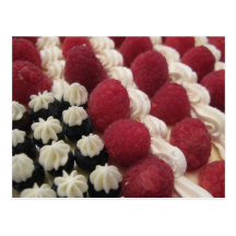 star spangled cream and berries post cards