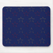Star Spangled Mouse Pad