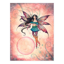 Star Stepper Fairy Fantasy Art Postcard