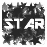 Star Square Sticker