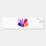 Star Struck Guitar Bumper Stickers