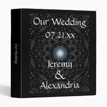 Star Studded Night Wedding Binders