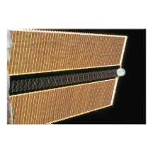 Starboard solar array wing panel photographic print