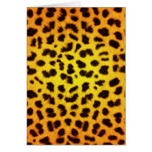 Starburst Animal Print Cards
